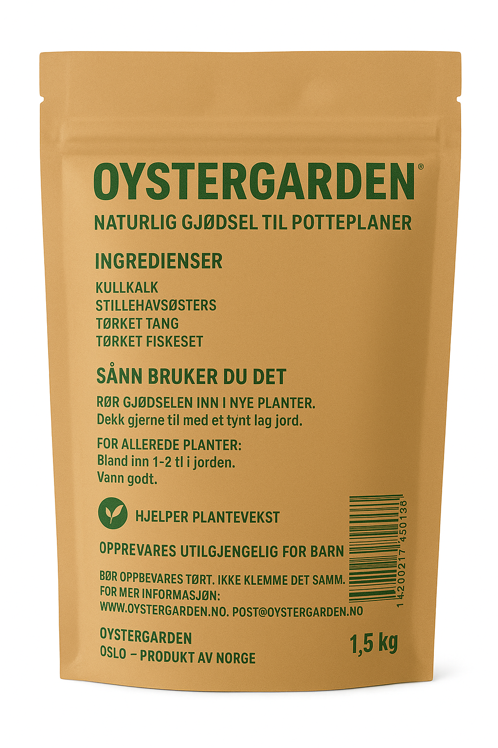 Limited Edition Hagekalk - 1,5kg